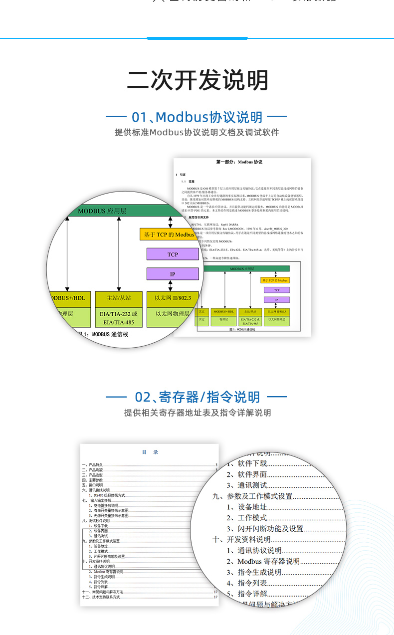 DAM-PT12 12路溫度采集模塊二次開發說明