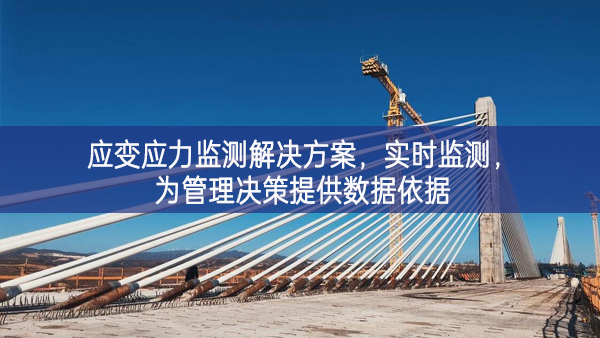 應變應力監測解決方案,實時監測,為管理決策提供數據依據 應變應力監測解決方案,實時監測,為管理決策提供數據依據