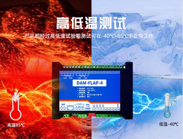 工作環境-40~80℃ 工作環境-40~80℃