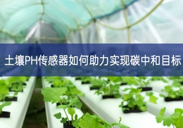 土壤PH傳感器如何助力實現碳中和目標