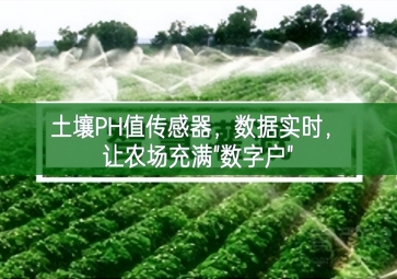 土壤PH值傳感器，數據實時，讓農場充滿"數字戶"