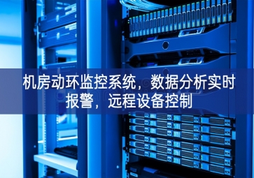 機(jī)房動(dòng)環(huán)監(jiān)控系統(tǒng)，數(shù)據(jù)分析實(shí)時(shí)報(bào)警，遠(yuǎn)程設(shè)備控制