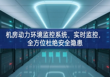 機房動力環境監控系統，實時監控，全方位杜絕安全隱患