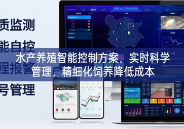 「智慧養(yǎng)殖」水產(chǎn)養(yǎng)殖智能控制方案，實時科學(xué)管理，精細(xì)化飼養(yǎng)降低成本