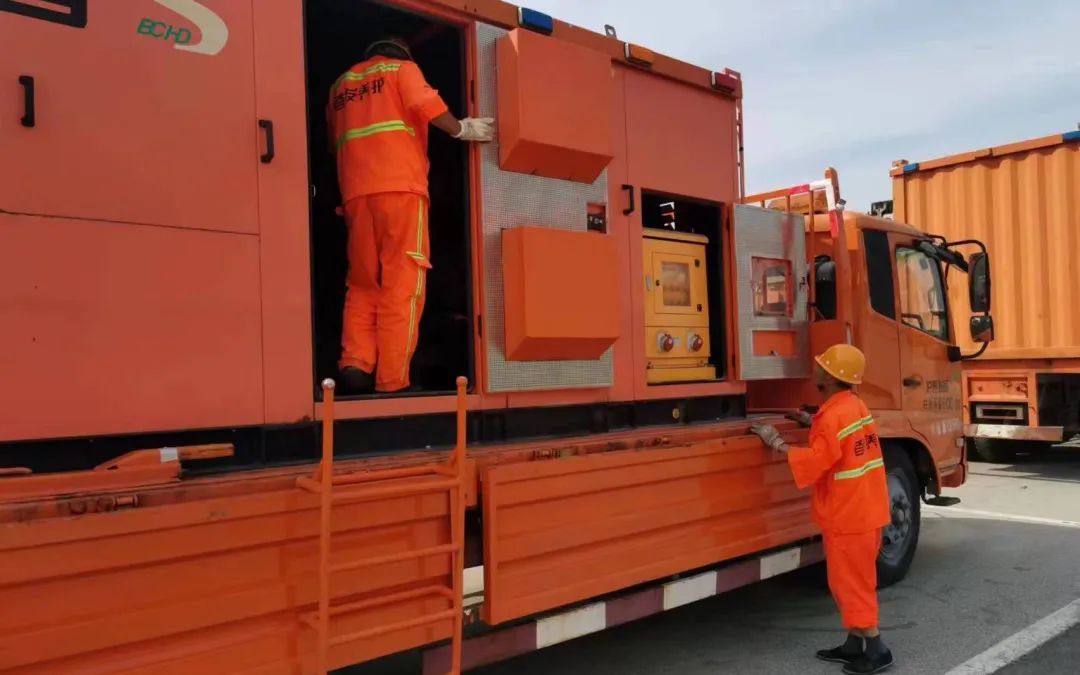 首發養護公司啟動一級備勤,積極備戰 首發養護公司啟動一級備勤,積極備戰